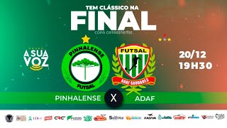 PINHALENSE X ADAFSAUDADES  Final Copa Catarinense Jogo 2 [upl. by Lorsung944]