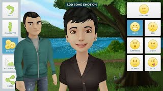 Make A 3D Video Animation from mobile phone using Tellagami Android App in HINDI by Technical Jhaji [upl. by Edak362]