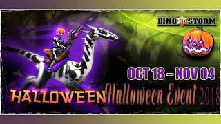 DinoStorm Halloween Event 2018  All GoldFields Rewards [upl. by Schuler]