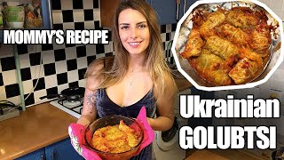 How to Cook Stuffed Cabbage Rolls Ukrainian golubtsi [upl. by Martie]