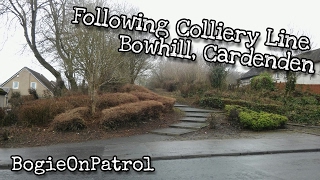 Following Dismantled Colliery Line in Bowhill Cardenden [upl. by Htir552]