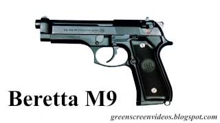 Guns Beretta M9 Sound Effect [upl. by Notliw736]