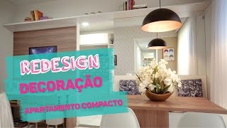 Dicas decoração para apartamentos compactos  DAISY ANDRADE [upl. by Nylyak]