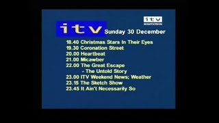 ITV Nightscreen  Sunday 30th December 2001 [upl. by Assena]