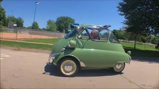 1956 BMW Isetta 300 Bubble Window [upl. by Hailed796]