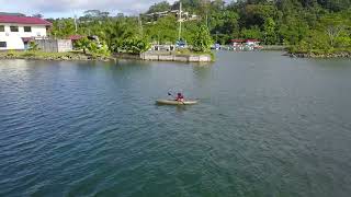 Kayaking in the beautiful Mangrove Bay in the island garden of Pohnpei Ponape State FSM [upl. by Belldas873]