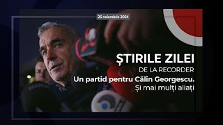 26 NOIEMBRIE 2024 Un partid pentru Călin Georgescu Și mai mulți aliați [upl. by Ecirehs837]