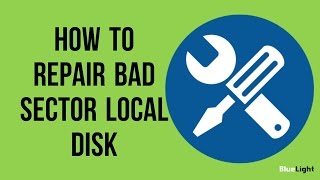 How to Checking Bad Sector and Repair Local Disk on Windows 1087 [upl. by Aspa]