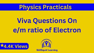 Viva Questions for experiment of em of electrons [upl. by Sudoeht497]