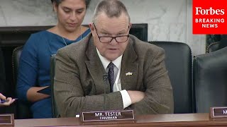 Jon Tester Leads Senate Veterans Affairs Committee On Pending Legislation [upl. by Ycats]