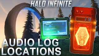 Halo Infinite Audio Logs Guide  All UNSC Banished and Forerunner Log Locations [upl. by Lewendal]