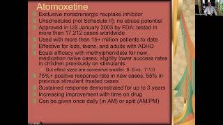 ADHD Medications  Part III  Atomoxetine Strattera [upl. by Mendelson944]