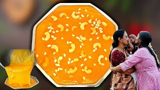 ❤️வாயில் போட்டவுடன் கரையும் அல்வா  Halwa Recipe in Tamil  Maravalli kizhangku Halwa  Sweet Recipe [upl. by Ahsienor]