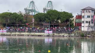 Regata delle Antiche Repubbliche Marinare Genova vince 14102024 [upl. by Ellevehs]