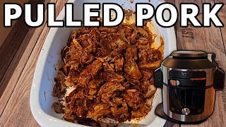 Unglaublich Zart und Saftig Pulled Pork aus dem Ninja Foodi Max OL750 Multikocher  slow cooking [upl. by Selegna755]