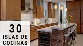 30 Islas de Cocinas Modernas  Diseño de Cocinas [upl. by Niwdla769]