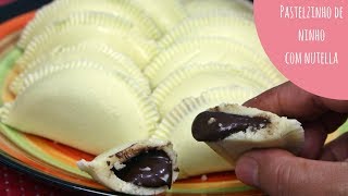 APRENDA A FAZER PASTEIZINHOS DE NINHO COM NUTELLA [upl. by Halima]