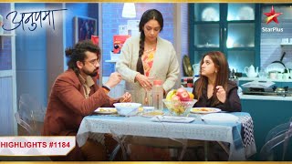 Anupama ne diya Paritosh aur Kinjal ko surprise  Ep 1184  Highlights  Anupama  MonSun  10PM [upl. by Eldredge]