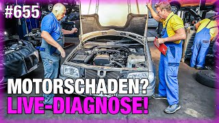 LIVEDIAGNOSE Motorschaden im Mercedes W202 🤨  Irrer WerkstattPfusch  Bremsklötze geschweißt 😳 [upl. by Federico39]