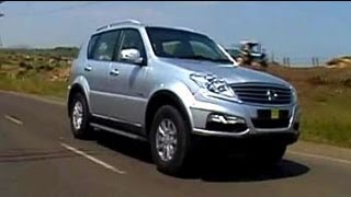 SsangYong Rexton Very aggressive debut by Mahindra [upl. by Errot]