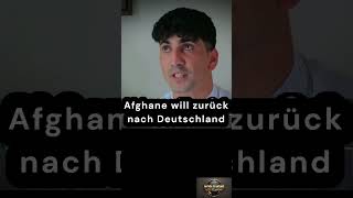 Trotz Einreiseverbot plant der abgeschobene Afghane die Rückkehr nach Deutschland [upl. by Maidel]