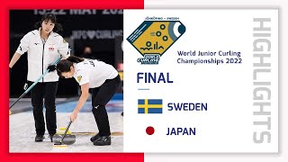 SWEDEN v JAPAN  Highlights  World Junior Curling Championships 2022 [upl. by Saylor]