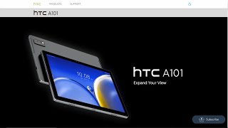 The A101 is the Newest Android Tablet from HTC [upl. by Sasnett]