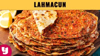 Evde Çıtır Lahmacun Tarifi  Lahmacun İçi Püf Noktalarıyla Müthiş Lezzet [upl. by Midis]