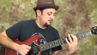 quotAquot major pentatonic run  easy electric guitar lesson [upl. by Aznerol]