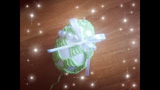 Pisanka na szydełku nr 4 2018 Crochet easter egg [upl. by Yelak]