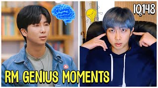 BTS RM Genius Moments [upl. by Yrot950]