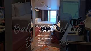 Genting Dream Cruise  Balcony Deluxe Stateroom shorts gentingdreamcruise [upl. by Anerak]