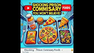 Shocking Prison Commissary Foods You Won’t Believe 😱🍕 [upl. by Nommad]