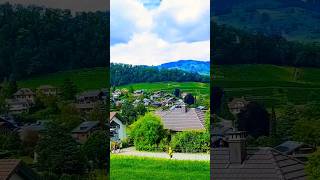 Beautiful spiez switzerland swissalps swiss village touristattraction travel greenery [upl. by Bolt]