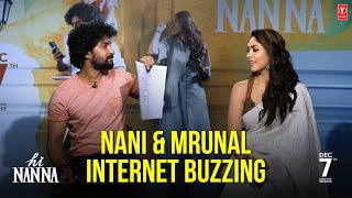 Nani amp Mrunal Thakur Answer The Webs Most Searched Questions  Hi Nanna  Vyra Ents  TSeries [upl. by Mundt]