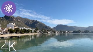 Mallorca 4K 60fps  Walk in Port de Pollença [upl. by Strohl]