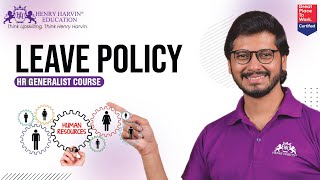 HR Leave Policy  Types of Leave  Human Resource Management [upl. by Jann204]