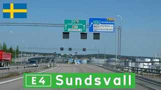 Sweden E4 to Sundsvall [upl. by Neelyaj5]