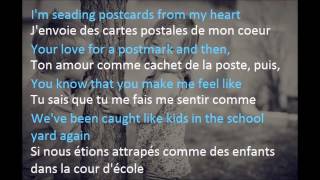 Postcards  James Blunt Traduction Française [upl. by Artied]