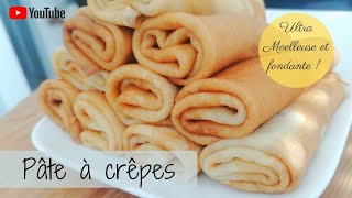 Comment réaliser des CRÊPES légères moelleuses et fondantes   Astuces et conseils [upl. by Sremmus669]