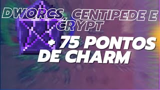 BESTIARY  DWORCS CENTIPEDE E CRYPT SHAMBLER  75 PONTOS DE CHARM RAPID RESPAWN NORMAL RESP [upl. by Ahidam]