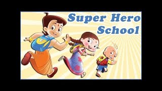 Super Heros Chhota Bheem Mighty Raju amp Luv Kushh at School [upl. by Sone]