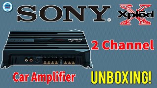 Sony XM N502 Amplifier Unboxing in tamil  Sony Xplod 2 Channel Amplifier in tamil  Tech Malar [upl. by Kire]