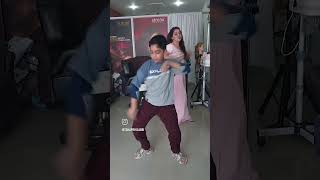 Mom n son duo fun time wit dance🕺 💃✨️💫😂😬Devara 🎵 [upl. by Yamauchi622]