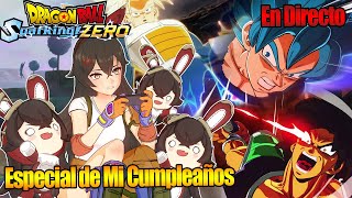 Especial de Mi Cumpleaños Jugando Dragon Ball Z Sparking Zero En Directo [upl. by Sidwell32]