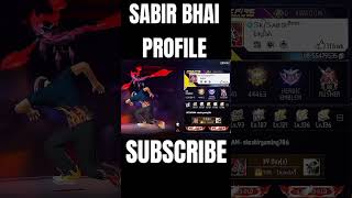 Sabir bhai name hi khafi hai freefire short ff short trending video [upl. by Gerda]