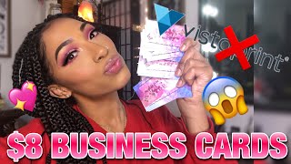 Diy Business Cards 2020  Lipgloss Business Pt14💕✨ No Longer Available in the US UK ONLY [upl. by Eedoj411]