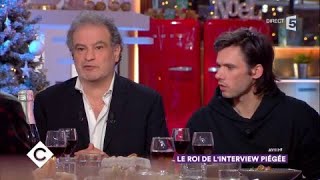 Raphaël Mezrahi roi de linterview piégée  C à Vous  20122017 [upl. by Aihseit120]