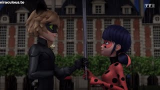 Ladynoir Umbrella Scene 4x22 ENGLISH SUB [upl. by Iatnahs]