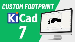 14 How To Create Custom Footprints in KiCad 70 With KLC  PCBCupid [upl. by Sahcnip]